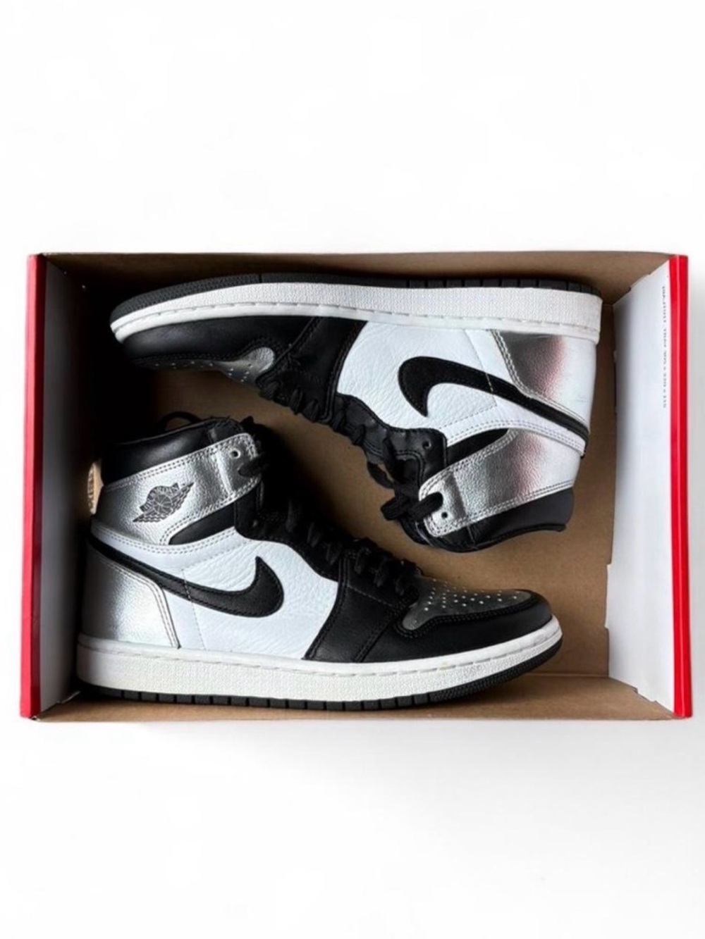Nike Air Jordan 1 High “Silver Toe”